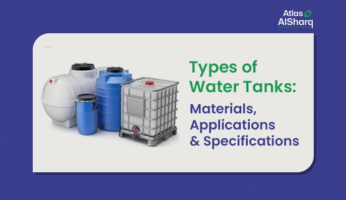 Different types of water tanks