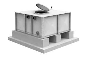 4000 Litre GRP water tank