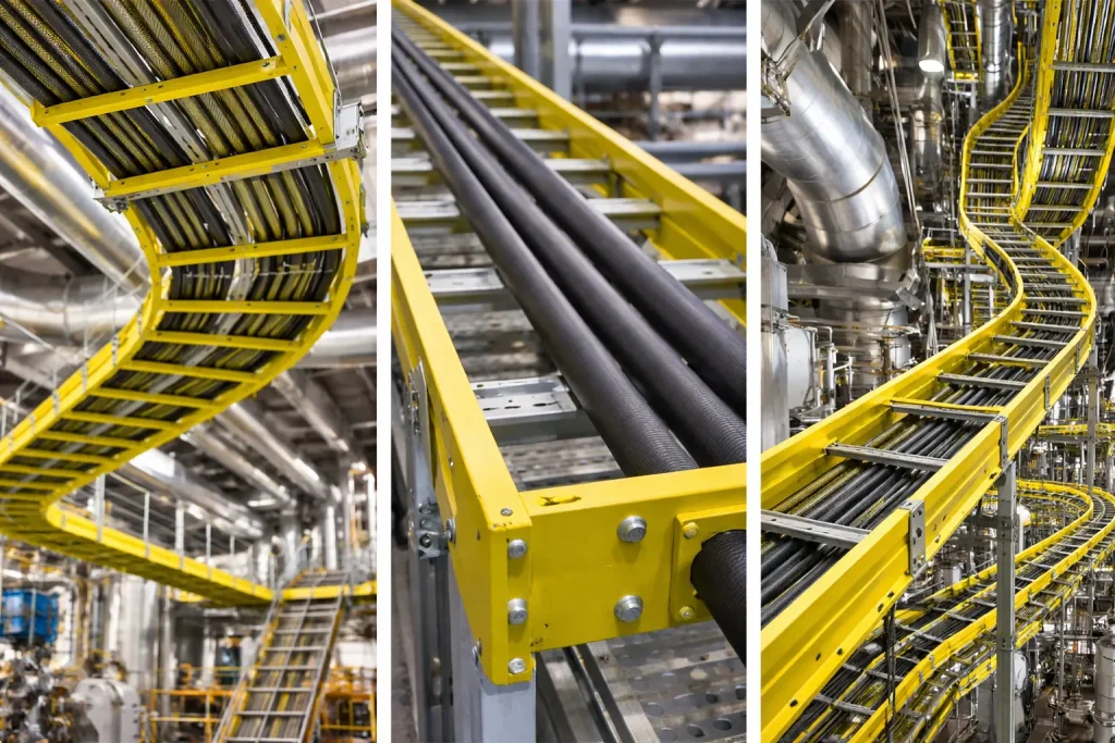 GRP-cable-ladder-systems-in-Industrial